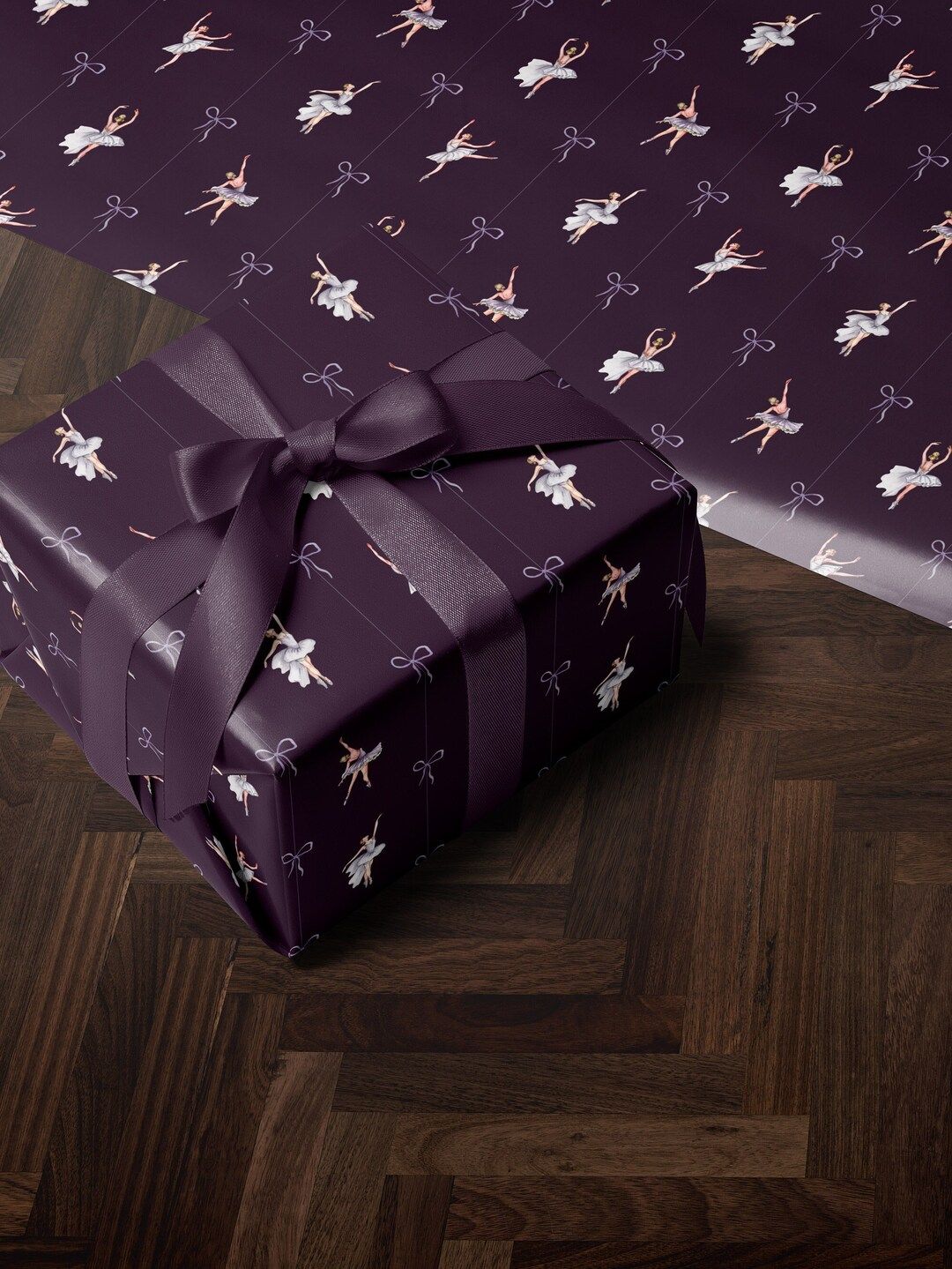 Ballerina Wrapping Paper Girl Gift Wrap Nutcracker Gift Wrap - Etsy | Etsy (US)