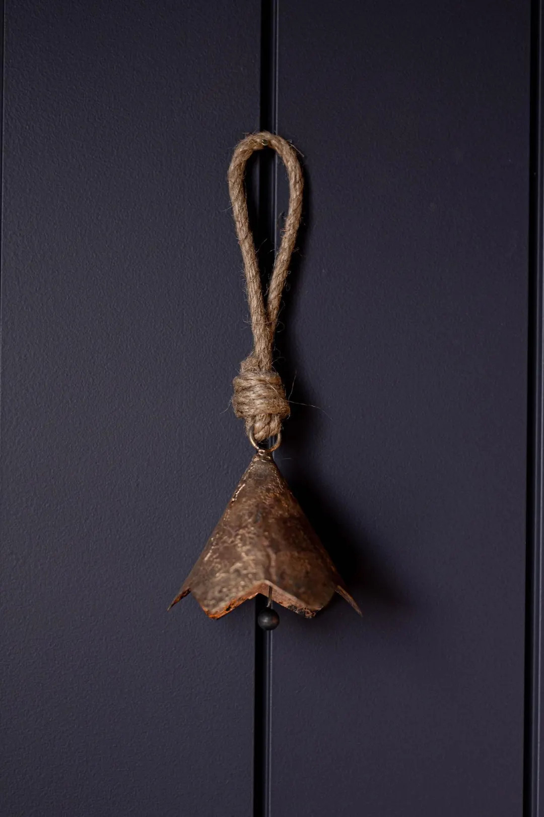 Scallop Iron Inspired Bell Ornament - Etsy | Etsy (US)