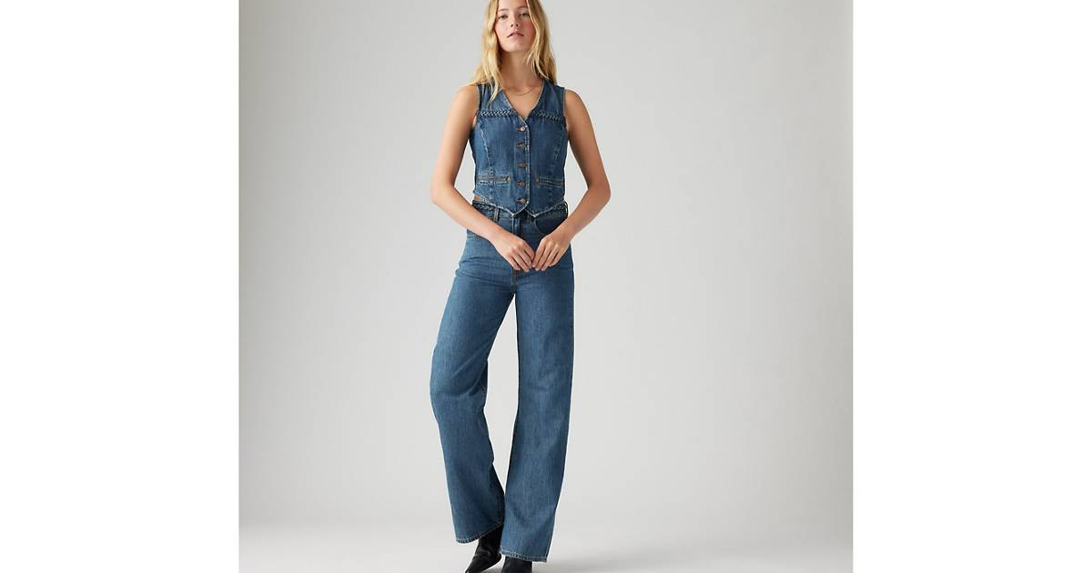 Ribcage Wide Leg Braided Women's Jeans | Levi's US