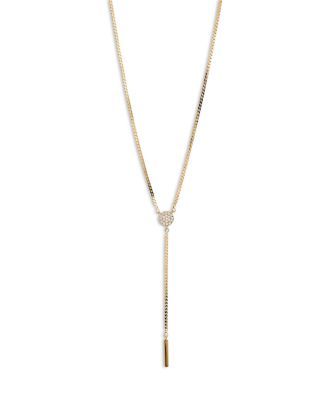 Gemma Bar & Pavé Disc Lariat Necklace, 18"-20" | Bloomingdale's (US)