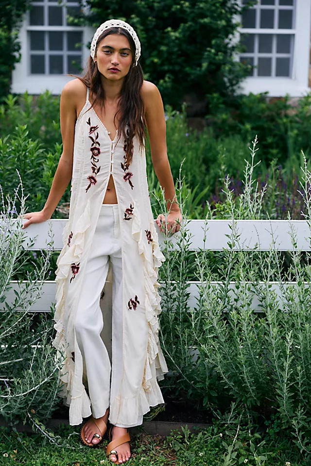 Rosa Embroidered Maxi Top | Free People (Global - UK&FR Excluded)
