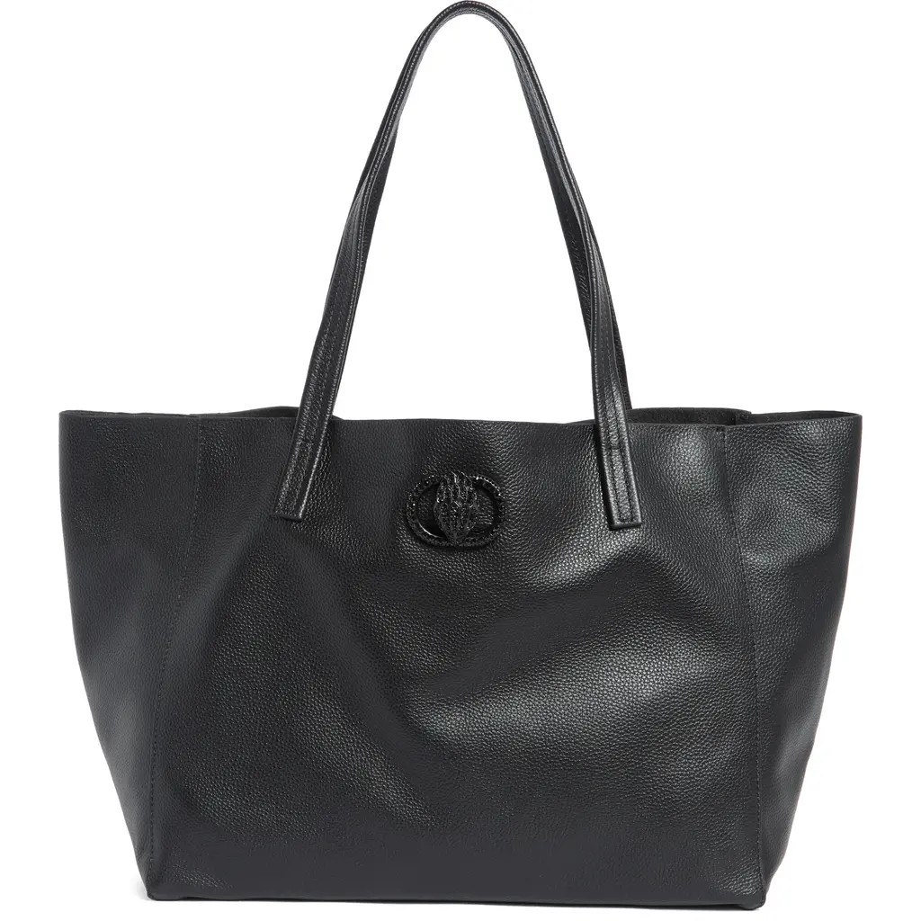 Kurt Geiger London Large Chelsea Slouch Leather Tote in Black at Nordstrom Rack | Nordstrom Rack