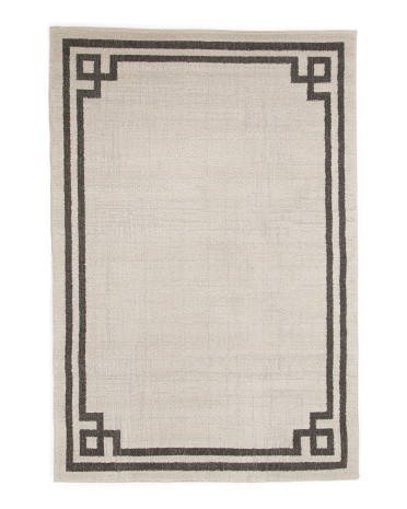 Made In Turkey Rug With Border | The Global Decor Shop | Marshalls | Marshalls