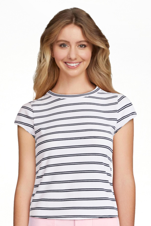 Free Assembly Women's and Women's Plus Cap Sleeve Tee, Sizes XS-4X | Walmart (US)