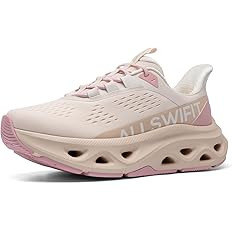 ALLSWIFIT Women's Slip On Walking Shoes Cushioning Hands Free Non Slip Breathable Comfort Workout... | Amazon (US)