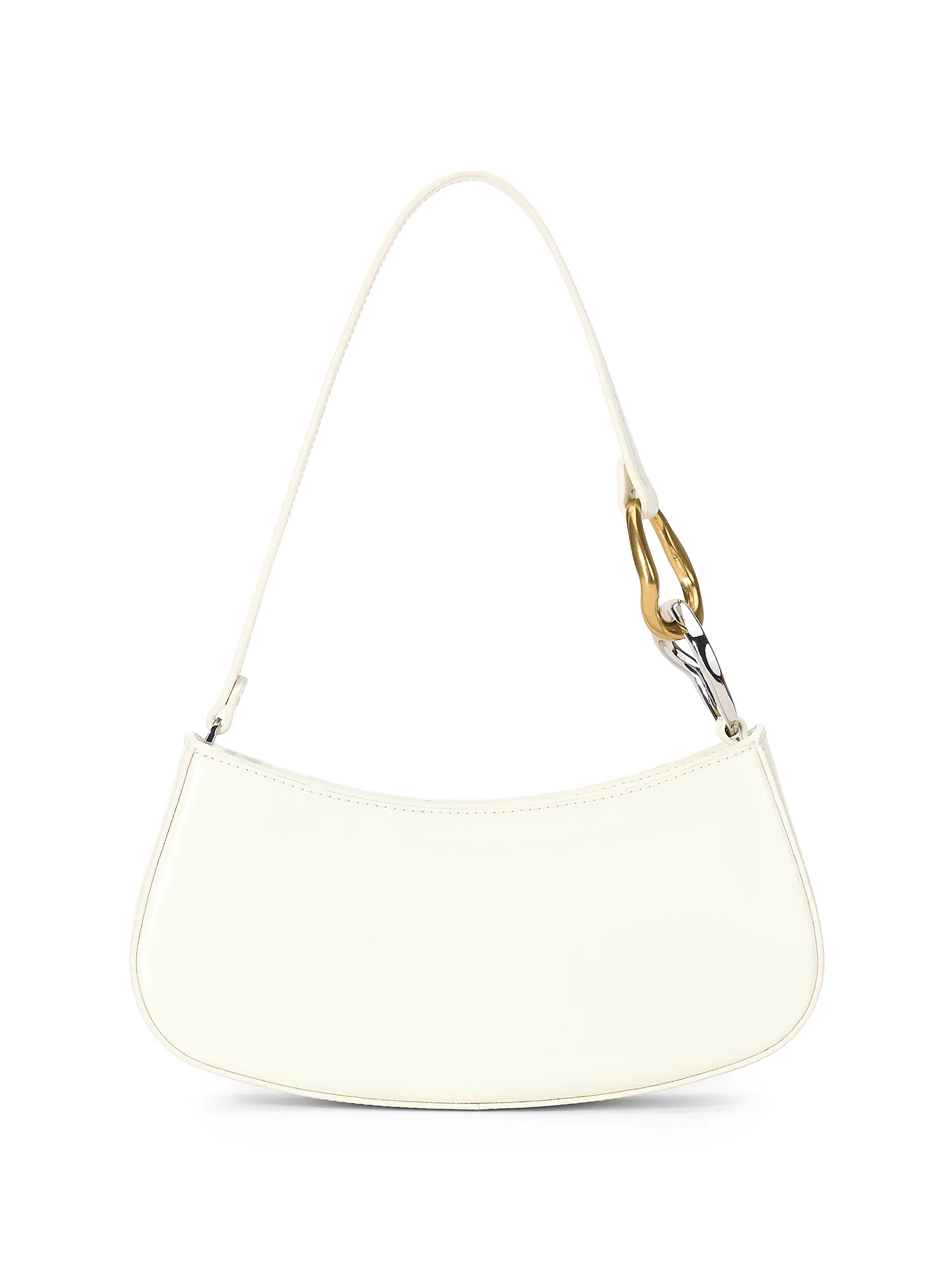 Staud Ollie Leather Shoulder Bag | Saks Fifth Avenue | Saks Fifth Avenue