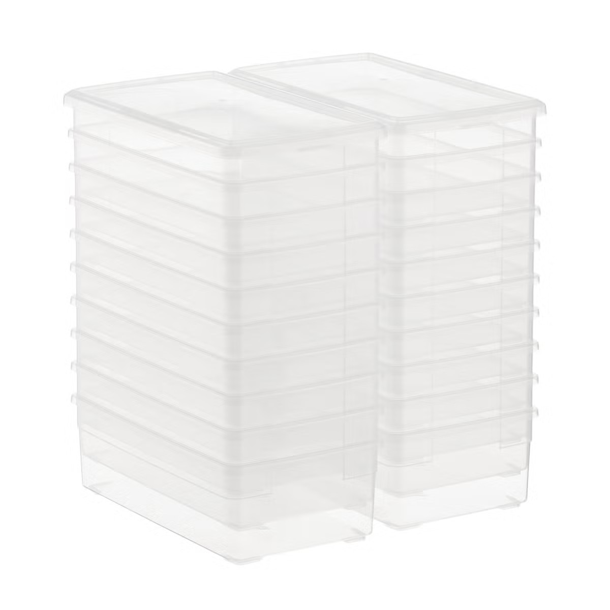 Best Value Case of 20 Our Shoe Box Clear | The Container Store