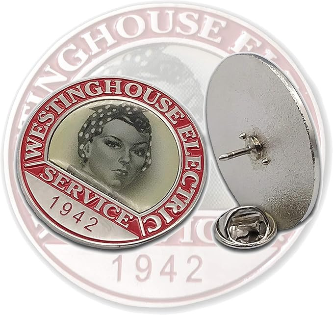 Rosie the Riveter Pin, Authentic WW2-Style Collar Pin, Enamel on Metal | Amazon (US)
