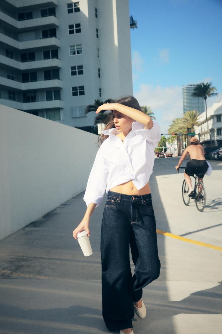 SHORT OXFORD SHIRT | Zara US