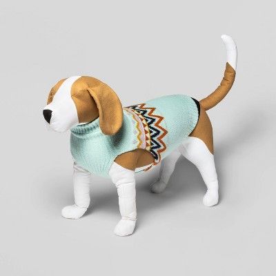 Dog and Cat Sweater - Aqua Falls - Boots & Barkley™ | Target