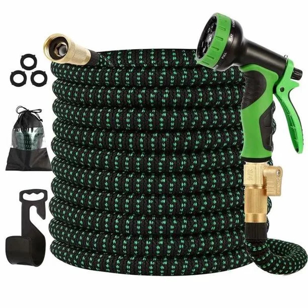 Expandable Garden Hose 75ft Upgraded,Flexible Lightweight Water Hose with 10 Way Spray Nozzle,Dur... | Walmart (US)