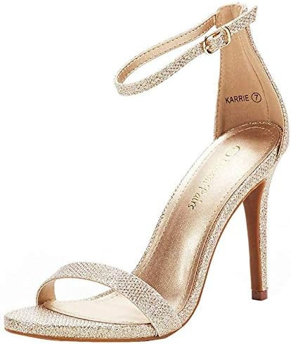 DREAM PAIRS Women's Karrie High Stiletto Pump Heel Sandals | Amazon (US)