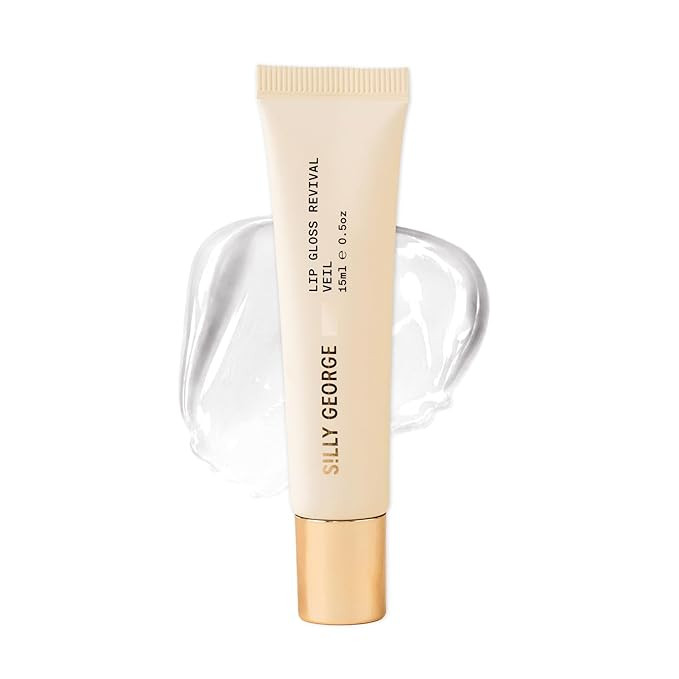 Silly George Lip Gloss Revival - Glossy Hydrating Glaze with Peptides, Shea Butter, & Moisturizin... | Amazon (US)
