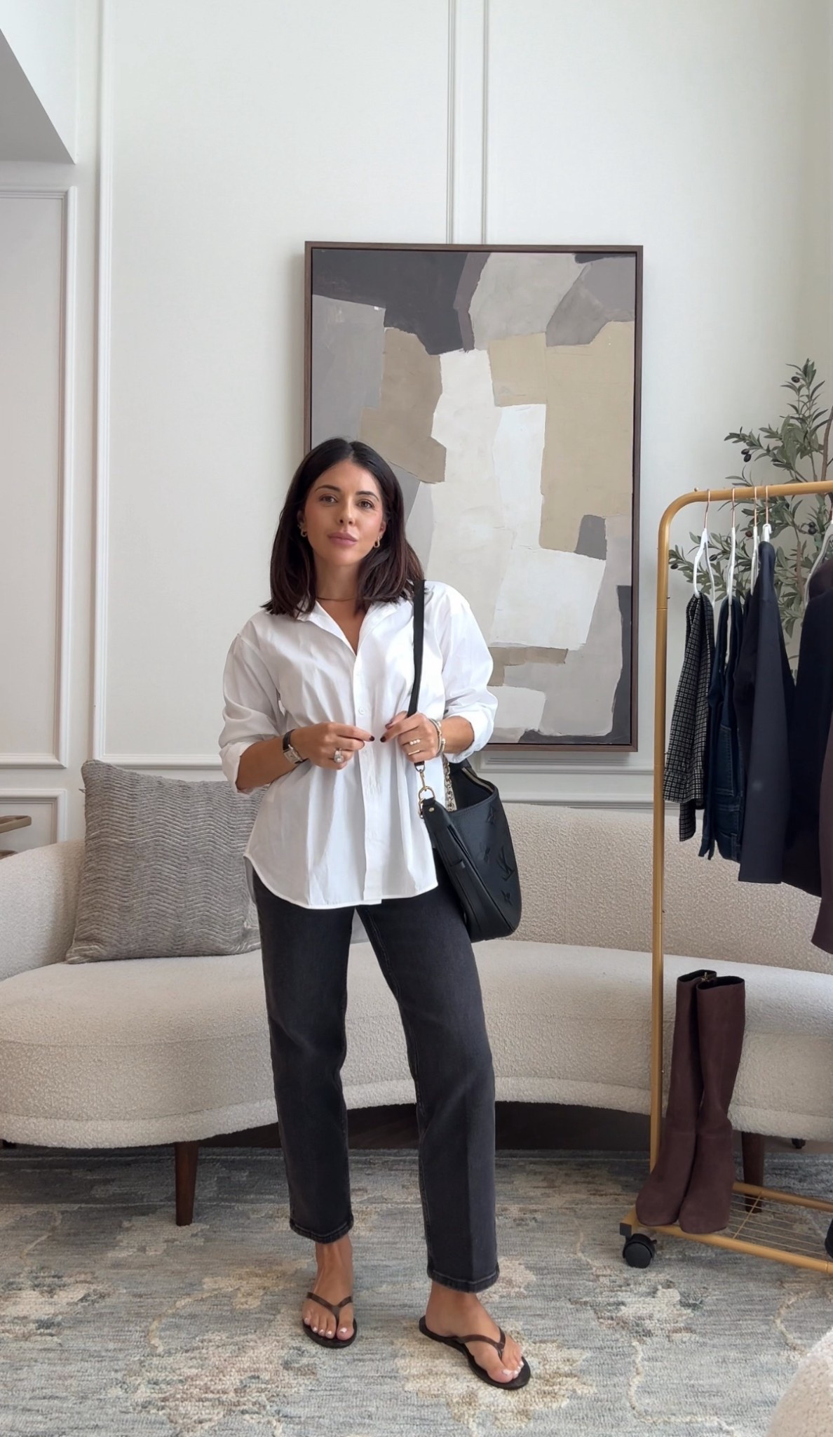 One timeless base, styled three ways. Effortless, elevated, and endlessly versatile

@spanx #spanxpartner 

Use my code: GIULIANIXSPANX for 15% off + free shipping - new customers only 
JEANS - XS
SHIRT - XS

#LTKsale #LTKcanada #LTKworkwear