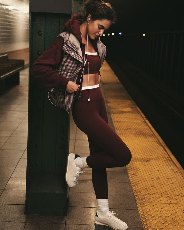 Women's YPB studioFLEX 7/8-Length Legging | Women's | Abercrombie.com | Abercrombie & Fitch (US)