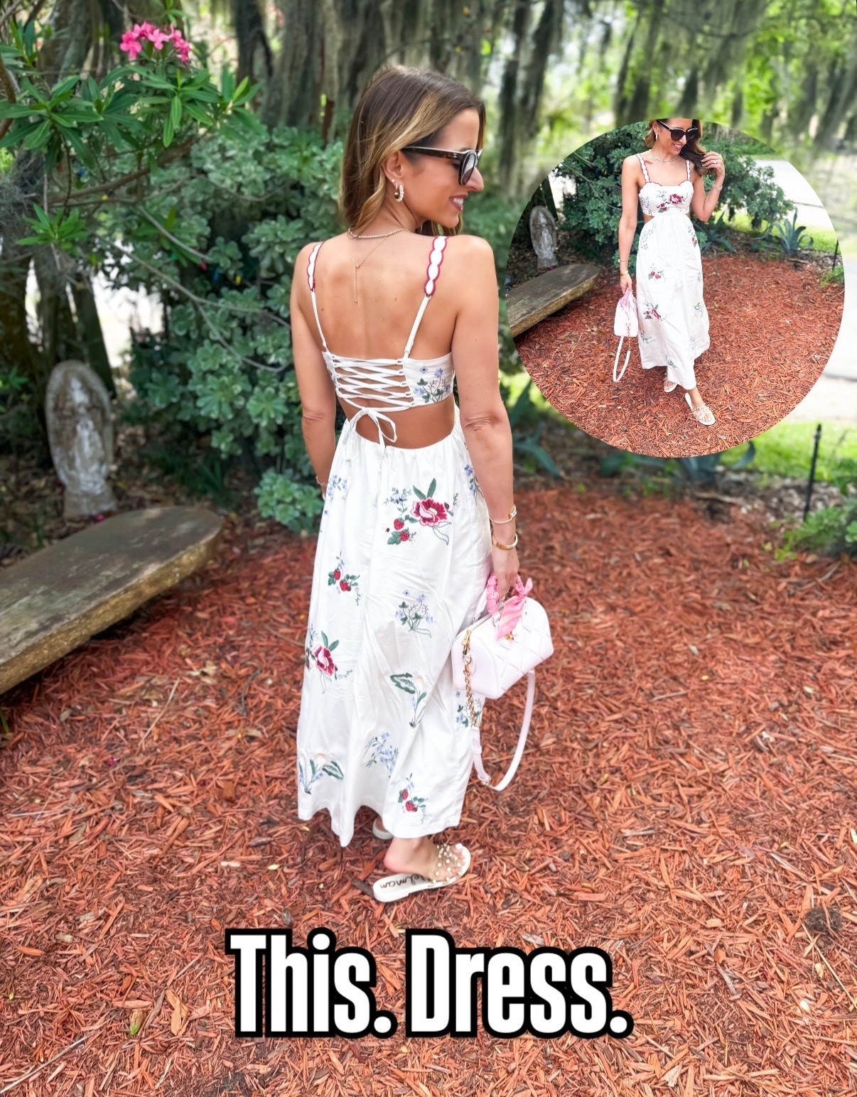 The most gorgeous embroidered maxi dress for summer! #abercrombiepartner Wearing XXS petite and comes in regular and tall sizing, too. This is beautiful for a summer event + vacation, too! @abercrombie

#LTKootd #LTKTravel #LTKPetite