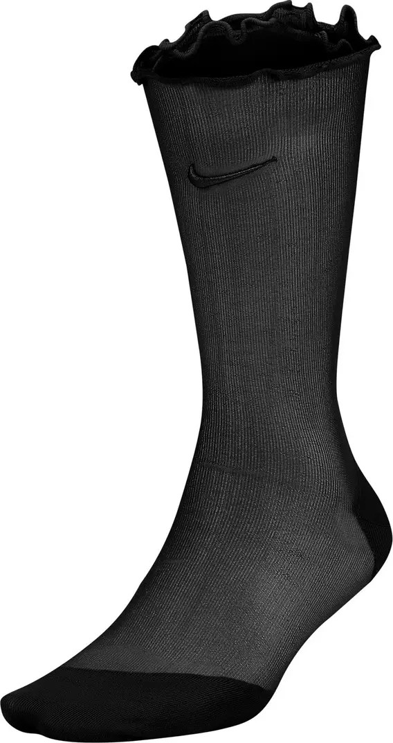 Sheer Nylon Roll Top Socks | Nordstrom