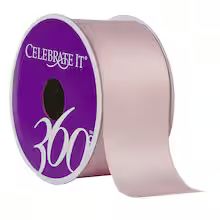 1.5" Satin Wired Double-Faced Ribbon by Celebrate It® 360°™ | Michaels Stores