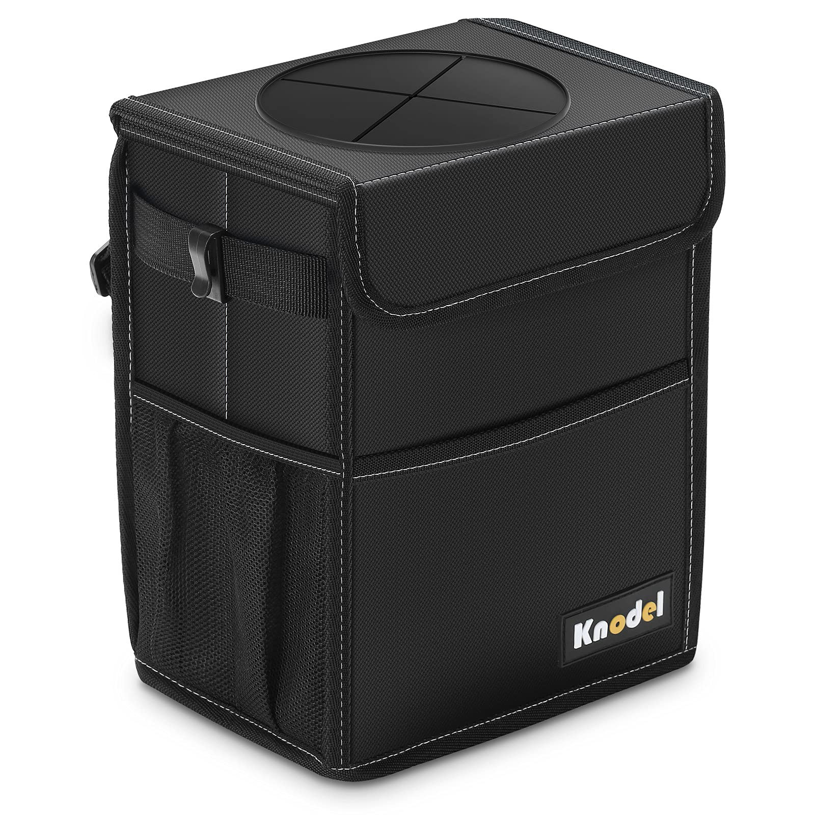K KNODEL Car Trash Can, Waterproof Auto Garbage Bag, Car Trash Can with Lid, Leak-Proof Car Storage  | Amazon (US)