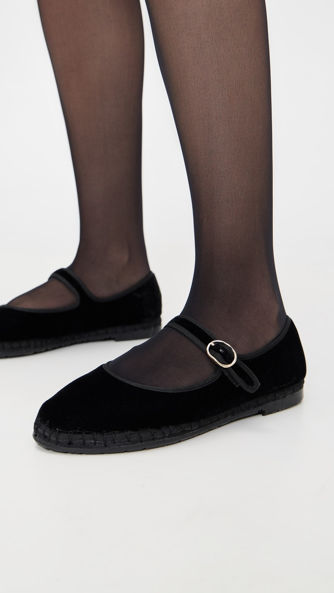 Antonia Velvet Mary Jane Flats | Shopbop
