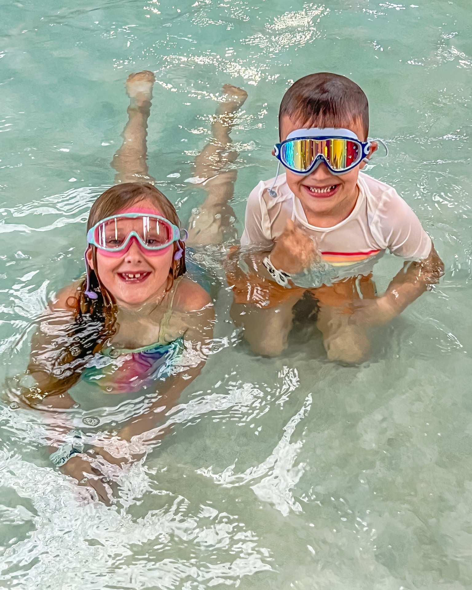 The best goggles! Tangle free and suction well so no more water in the eyes or area around the eyes getting sore! Must have for summer. Comes in a pack of 3 for $20🙌🙌

#LTKSwim #LTKKids #LTKSeasonal