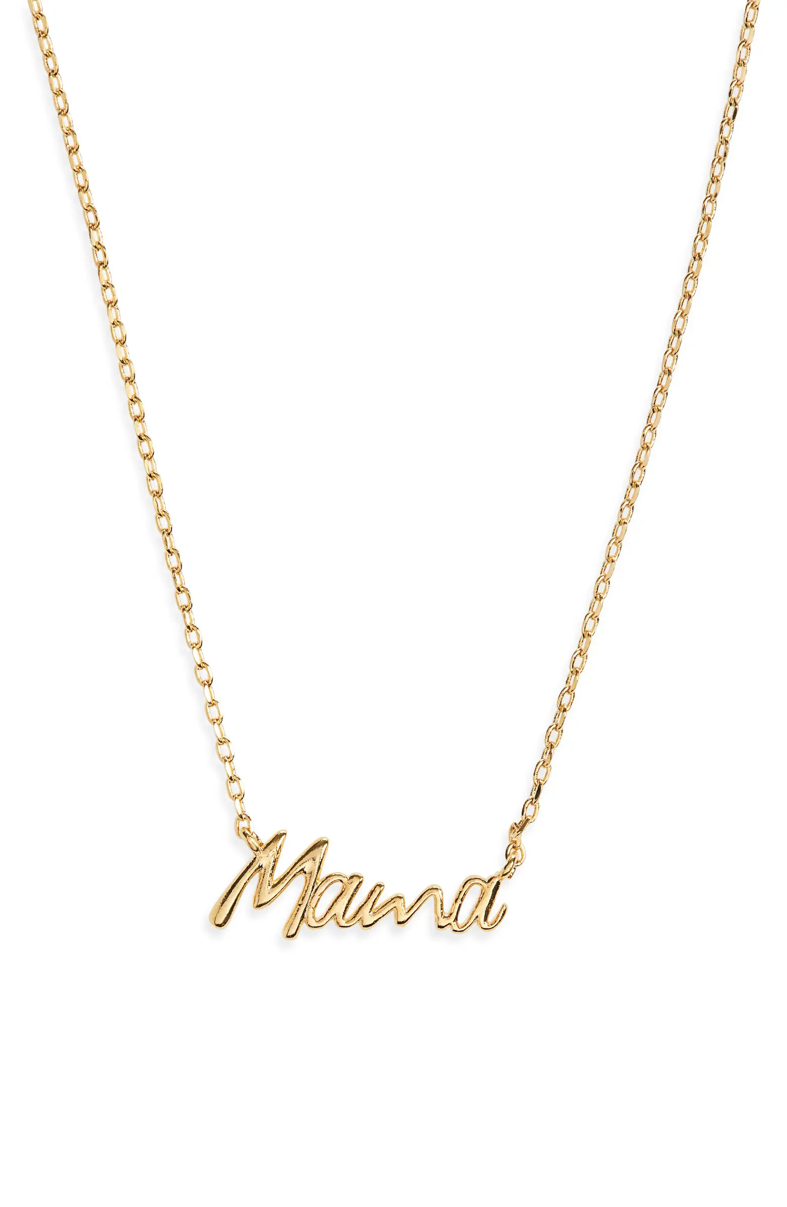 Estella Bartlett Mama Pendant Necklace | Nordstrom | Nordstrom