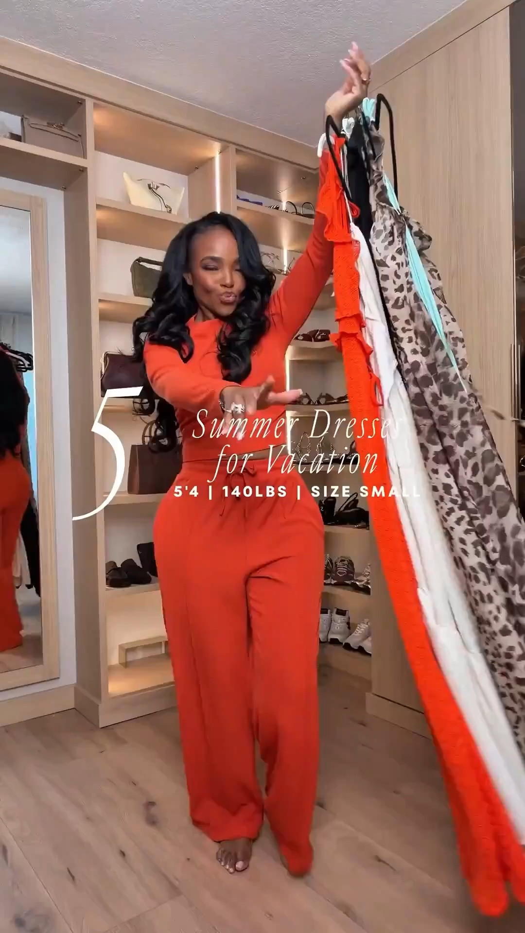 Hi Babes! 🌴✨

Packing for vacation? I've got you covered! These 5 dresses are easy to throw on, incredibly flattering, and perfect for every vacation plan—from beach dinners to sunset strolls.

✨ Fit Details:
• Wearing a size Small
• All styles fit true to size
• Lightweight, breathable fabrics
• Flowy, flattering silhouettes
• Easy to dress up or down

☀️ Perfect For:
• Tropical vacations
• Resort dinners
• Cruises
• Beach photos
• Summer weddings
• Brunch
• Date nights

These are the dresses you'll want to pack every single trip!

Everything is linked below!

xx, Kira | IG: KirasFashionFinds

Measurements:
Kira: 5'4" | Size Small | 140 lbs