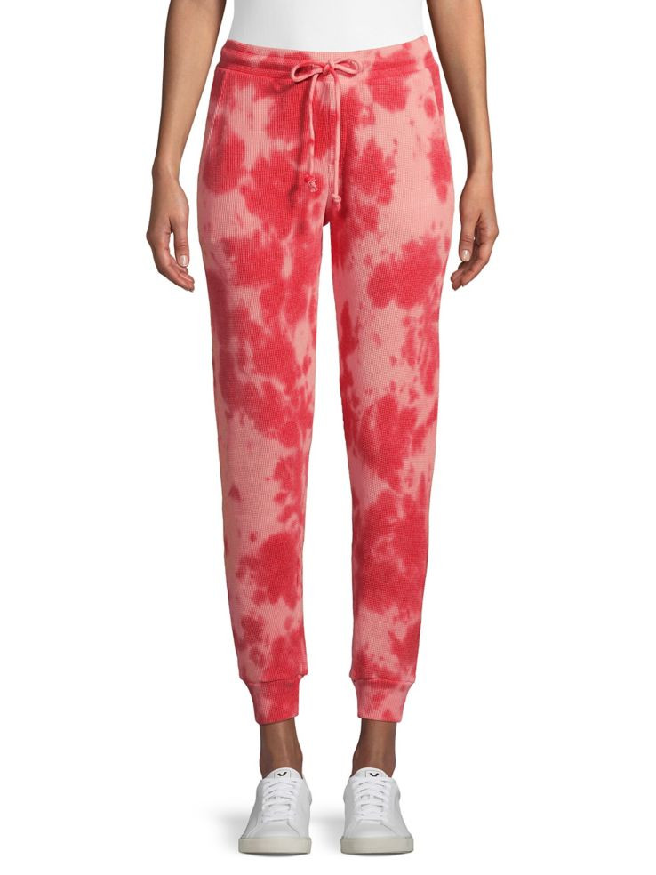 Tie-Dye Waffle Jogger Pants | The Bay