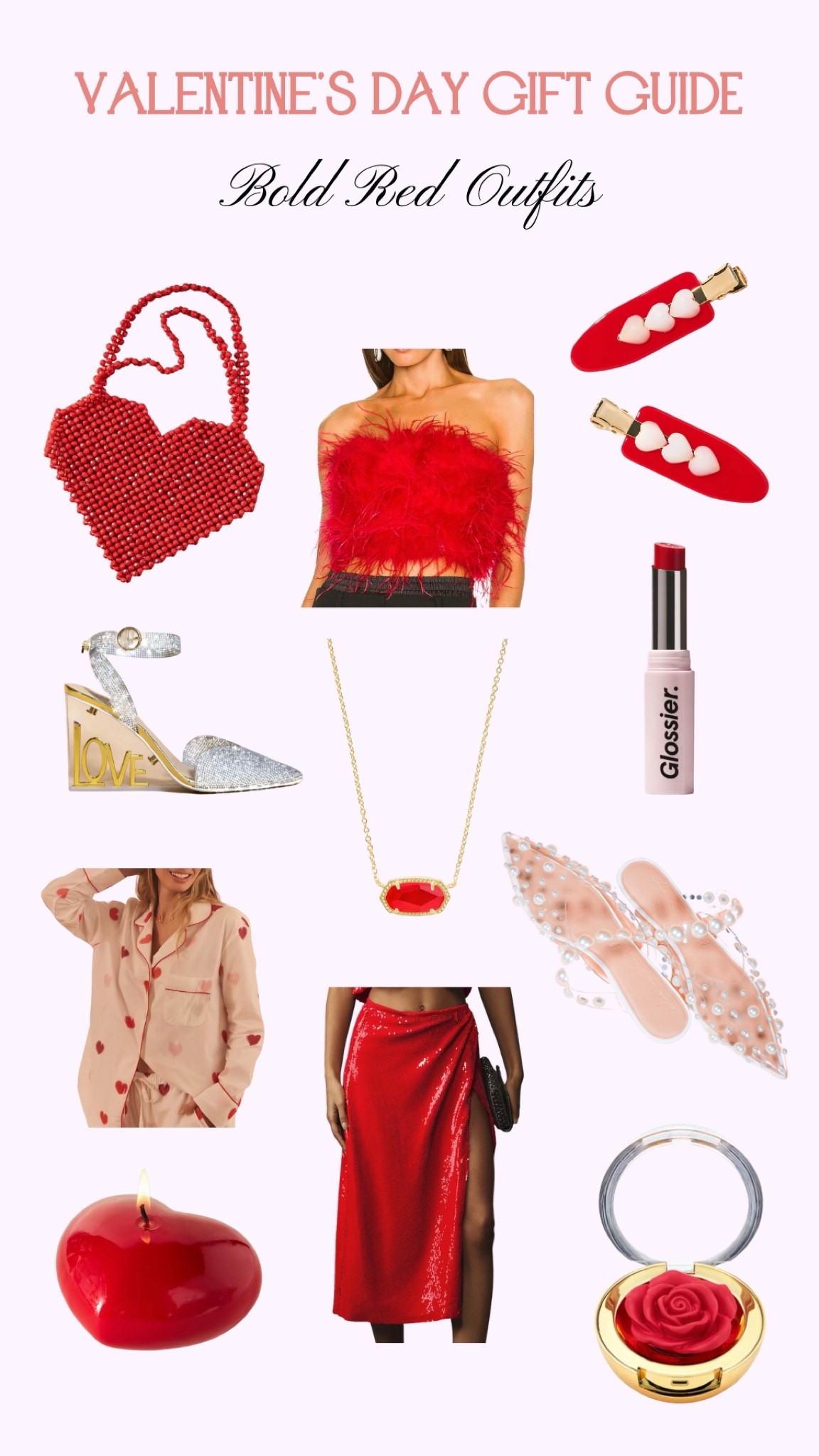 Flirty, fun, and fabulous!! Red is truly have her moment this year!! Shop my favorite red outfit ideas along with shoes, and a ton of heart-full of accessories!!😉❤️

#LTKstyletip #LTKGiftGuide #LTKSeasonal