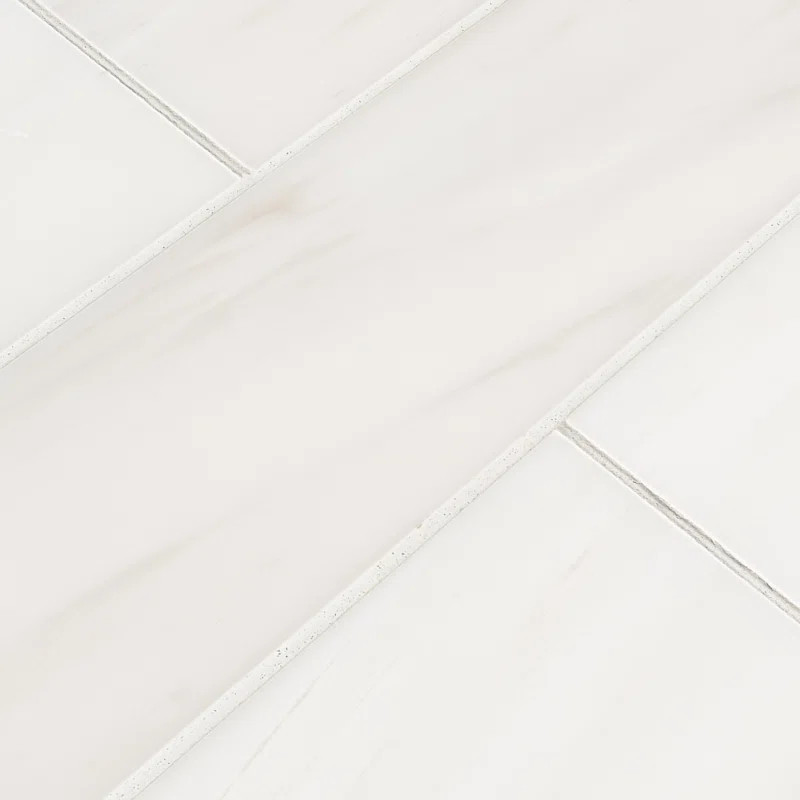 Bianco Dolomite 4" x 12" Polished Marble Subway Tile | Wayfair North America