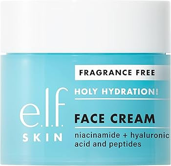 e.l.f. SKIN Holy Hydration! Face Cream, Fragrance Free, Smooth, Non-Greasy, Lightweight, Nourishi... | Amazon (US)