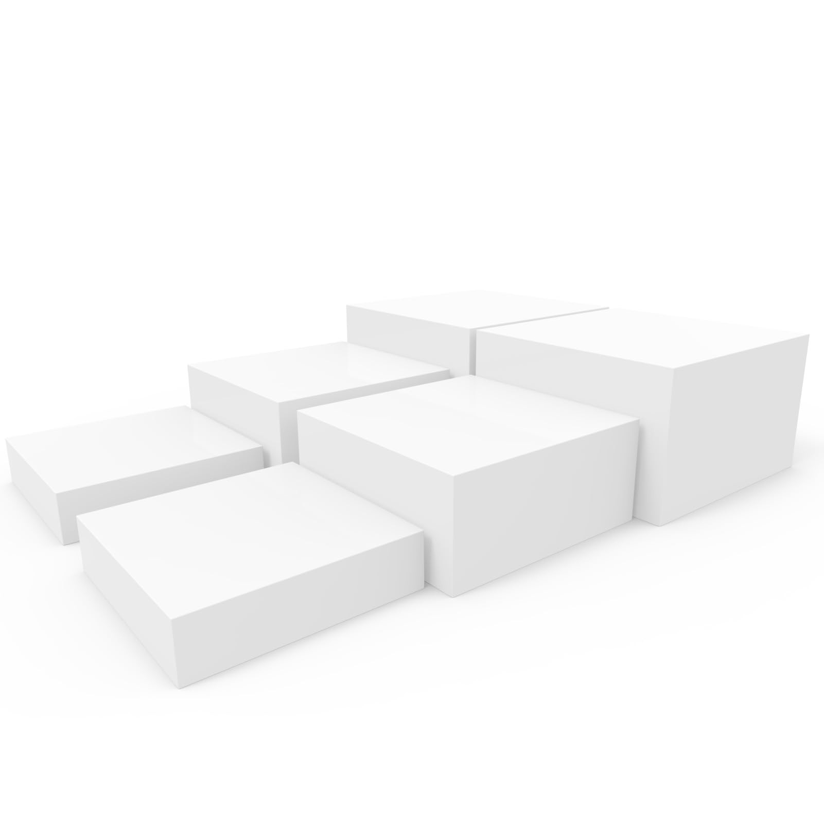 PecMuikee Buffet Risers, Food Risers for Buffet Table, Display Stand Shelf for Catering Dessert C... | Amazon (US)