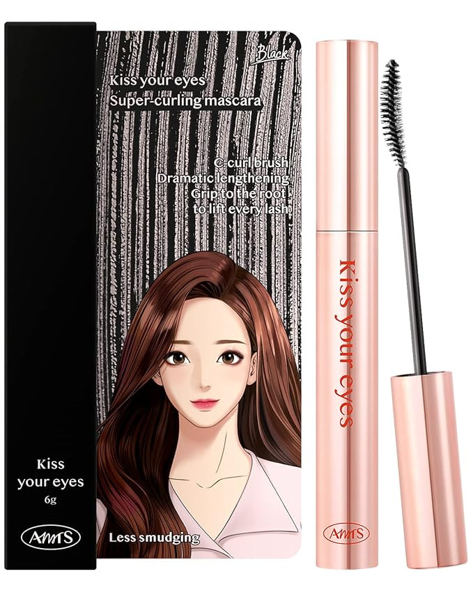 AMTS x Webtoon True Beauty, Natural Lengthening Black Mascara Volume and Length, Tubing Mascara W... | Amazon (US)