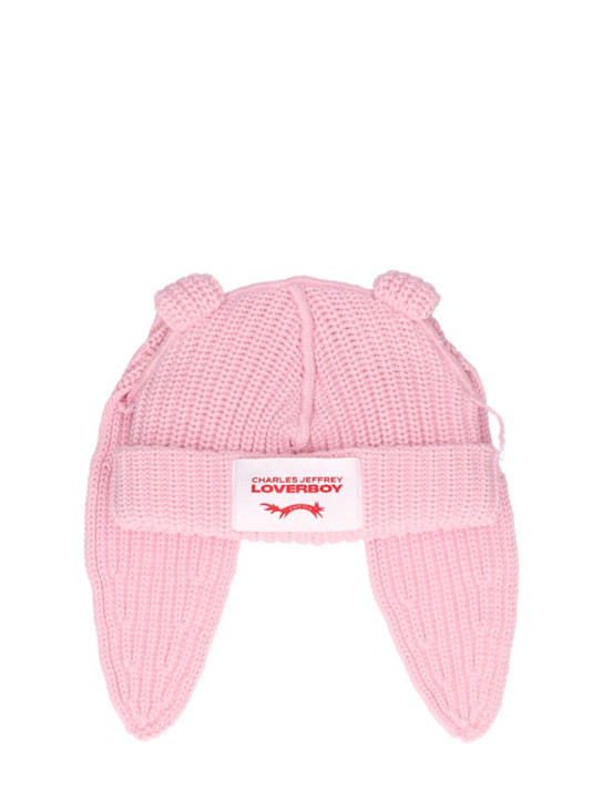 Chunky Rabbit cotton beanie | Luisaviaroma