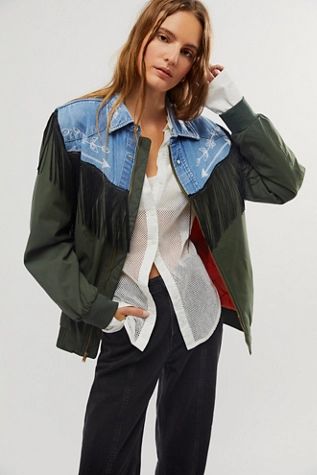 Tricia Fix Western Bomber Jacket | Free People (Global - UK&FR Excluded)