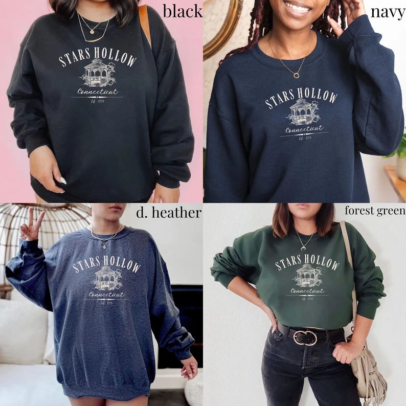 Gilmore Girls Sweatshirt Pop Culture Sweatshirt Stars - Etsy | Etsy (US)