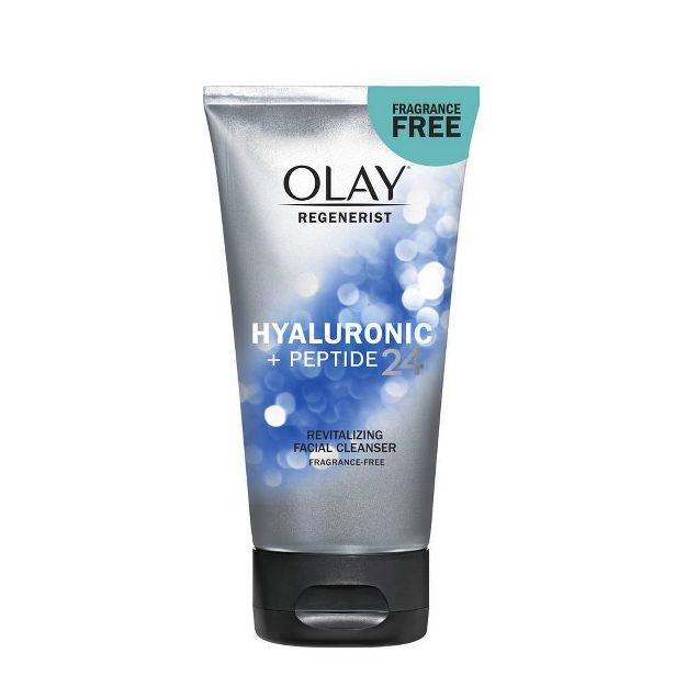 Olay Regenerist Hyaluronic + Peptide 24 Fragrance-Free Face Wash - 5oz | Target