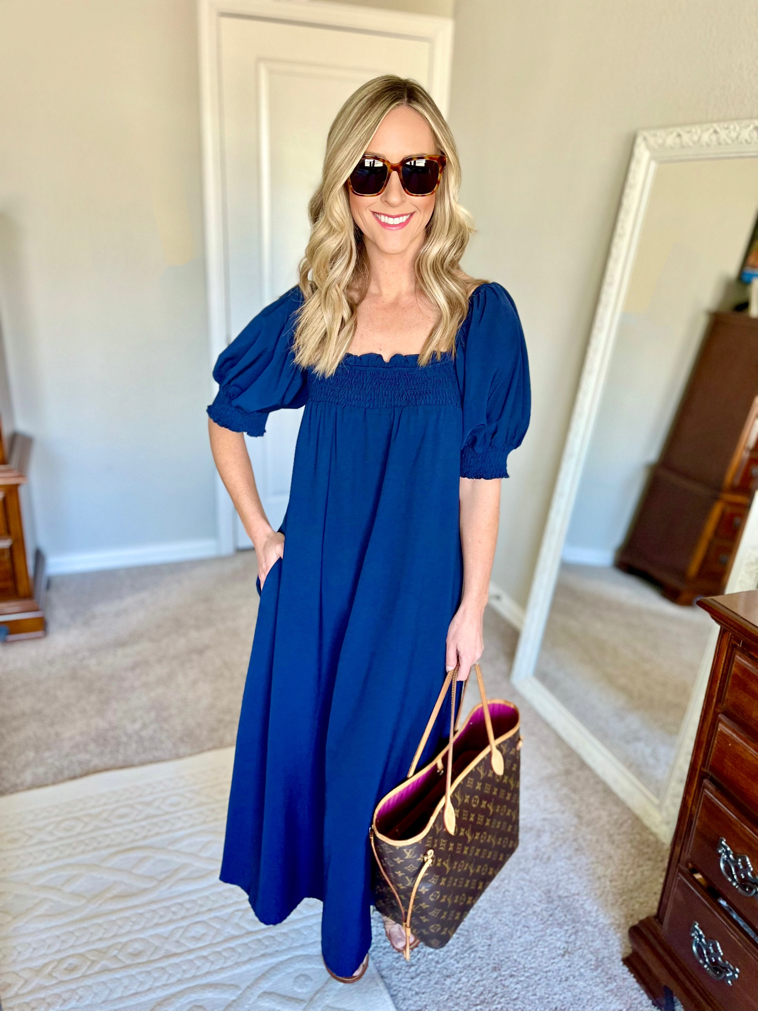 The perfect day to night dress! From house chores, lunch with friends, to a fun date night with the hubs 🥰 Wearing a small & available in many colors. 

#LTKtravel #LTKSeasonal #LTKunder50
