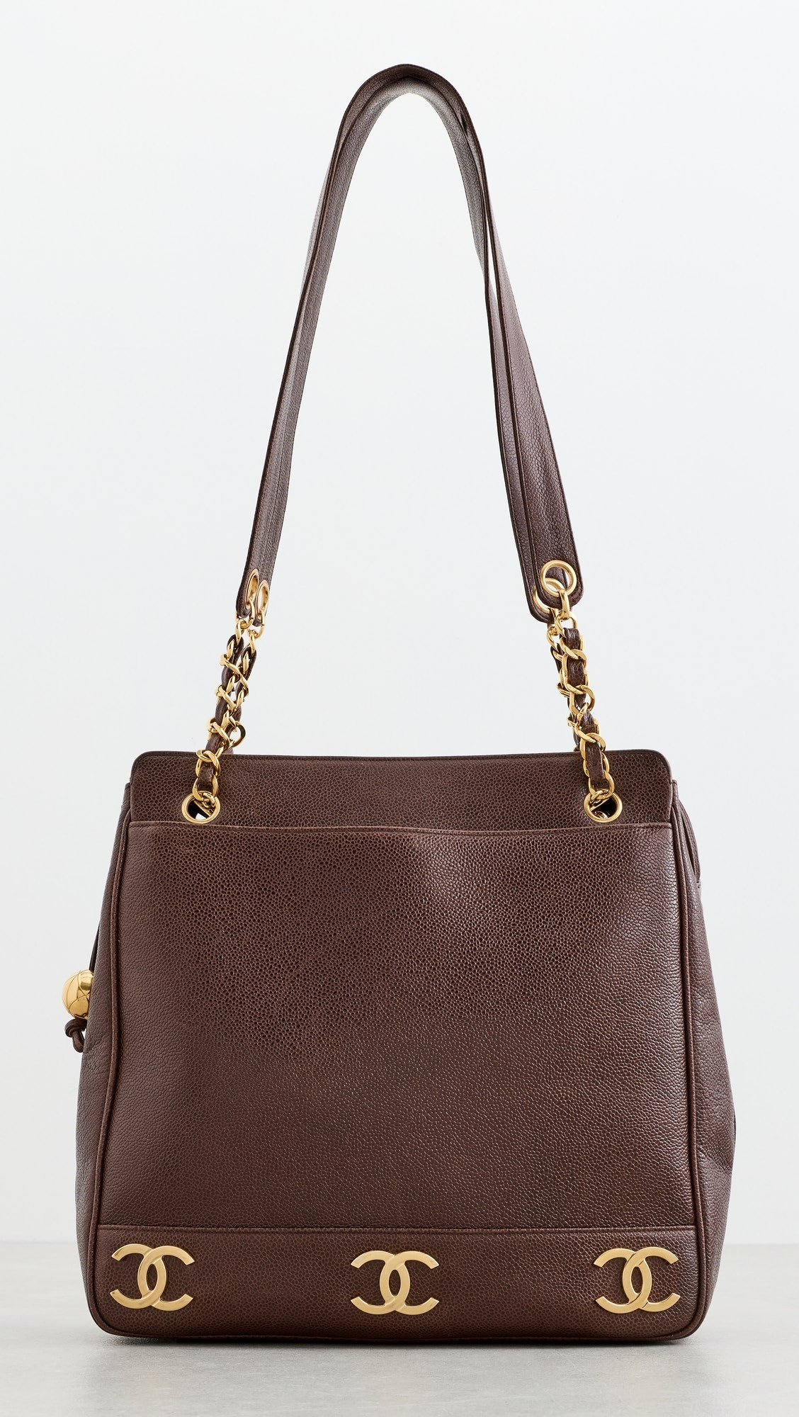 Chanel Caviar 3 CC Large Tote | Shopbop
