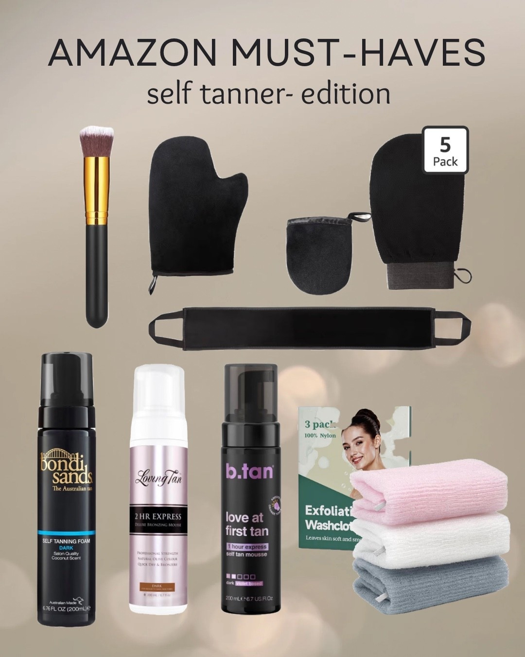 Glow on the go ✨ Loving this easy self-tanner for a sun-kissed look—no sun required! #LTKBeauty #GlowUp #SelfTan

#LTKselfcare #LTKdayinmylife #LTKootd