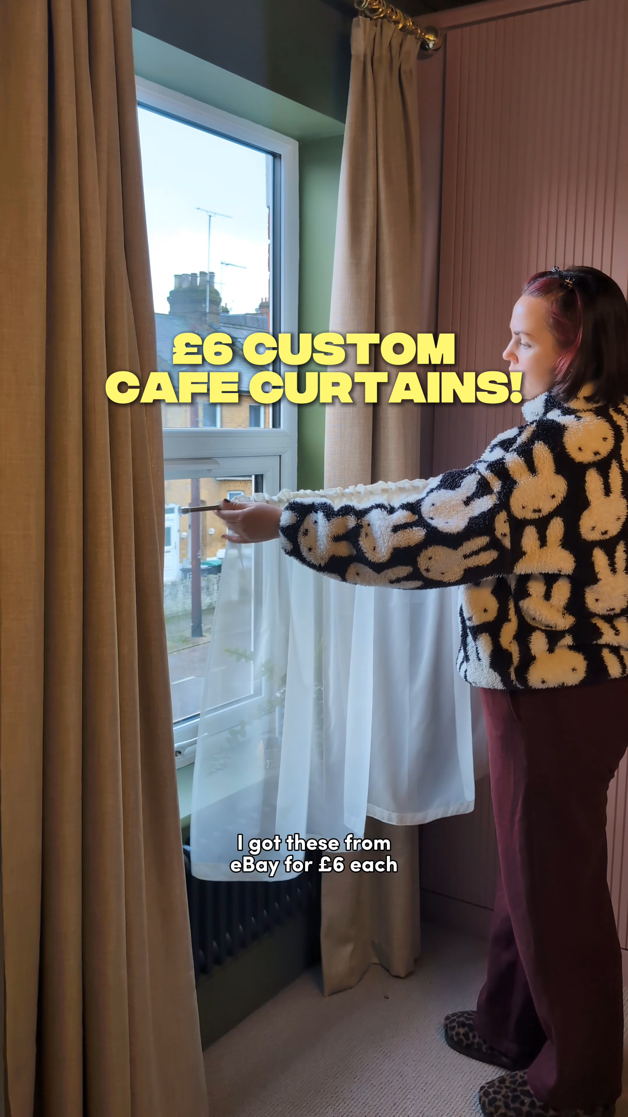 Cheap cafe curtain hack!

#LTKhome