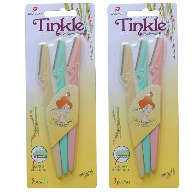 Tinkle Eyebrow Razor Pack of 6 | Amazon (US)