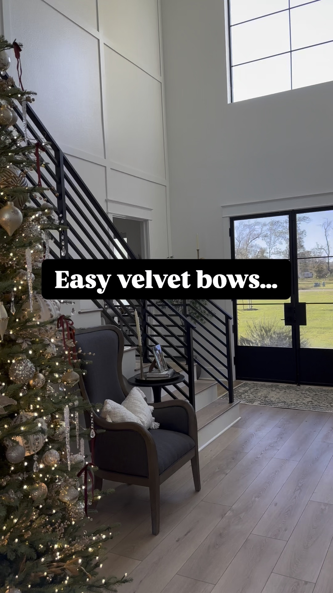 The easiest velvet no tie bows for your Christmas tree! I love these so much. 

#LTKSeasonal #LTKHoliday #LTKWatchNow