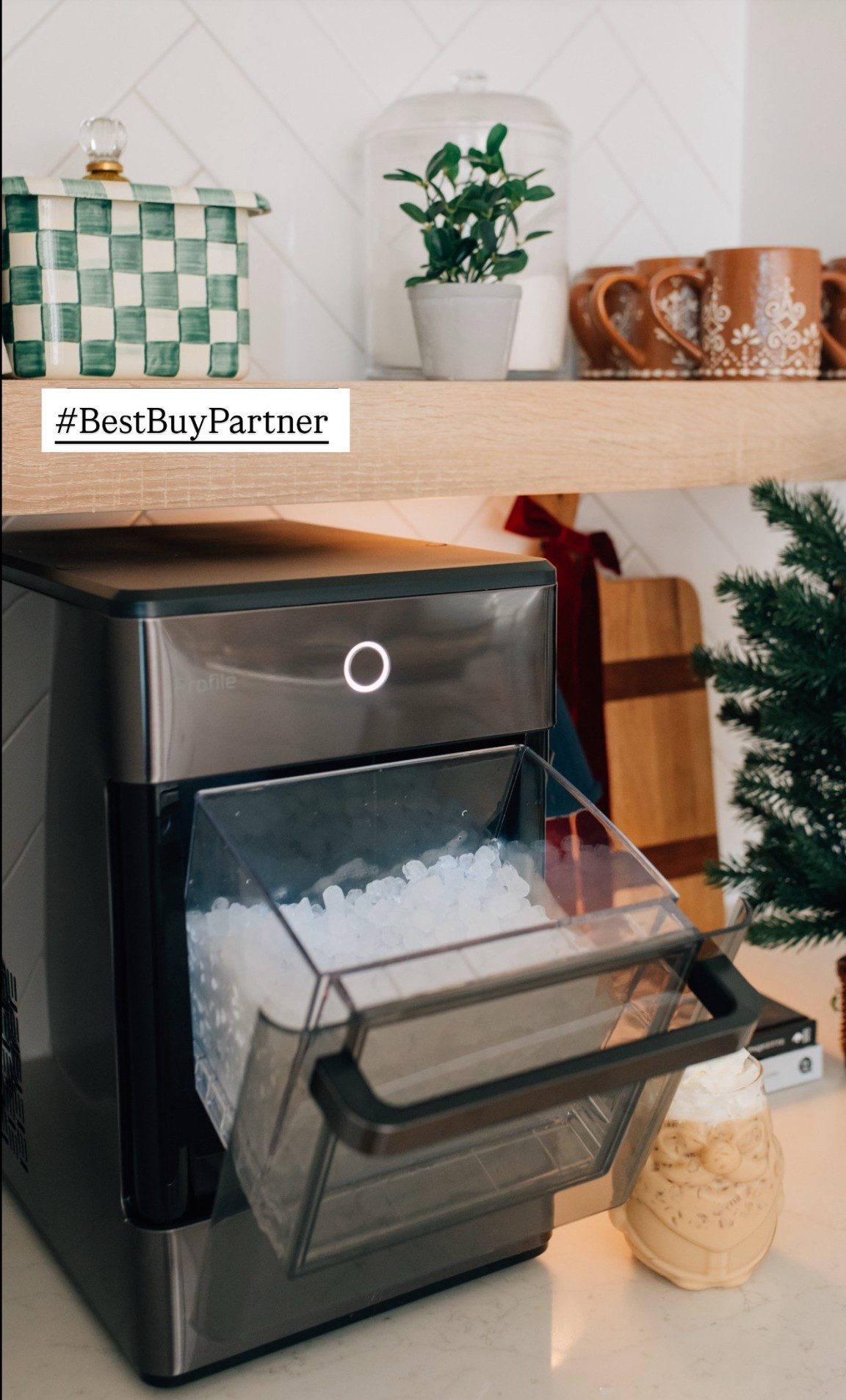 #BestBuyPartner One of my must haves for the holiday season is this GE Profile Opal Nugget Ice Maker. We always grab our home gadgets and tech gifts from @bestbuy. Grab your tech gifts from Best Buy this holiday season! Sharing my top favorites! @shop.ltk #liketkit 
