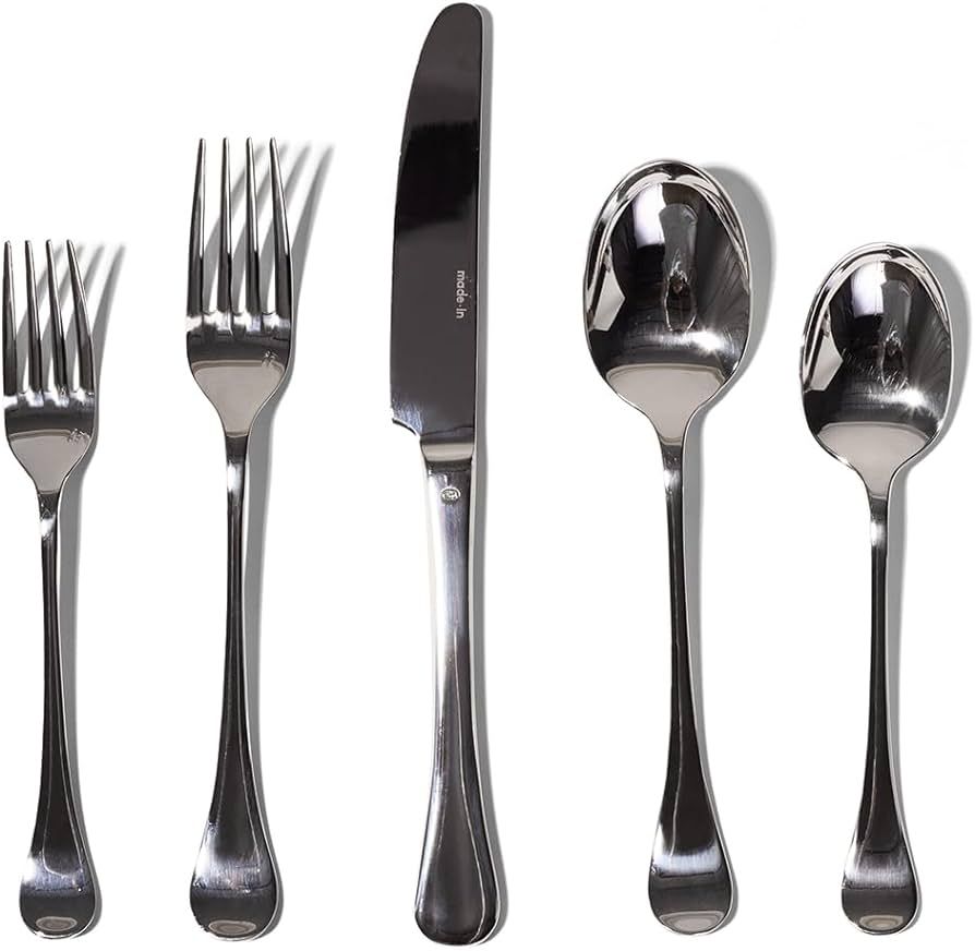 Made In Cookware - Flatware Set - 4 Place Settings (20 Piece Set) - Made In Italy | Amazon (US)