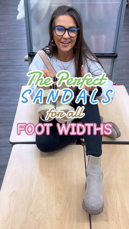 These wedge sandals are incredibly comfy, have nice soft soles, and Velcro closures to accommodate ALL foot sizes- narrow to wide! 🙌🏽 

Narrow feet, wide feet, sandals, wedges Spring fashion, spring style, spring outfits, spring looks, summer looks, summer outfits, summer style, summer fashion, summer basics, spring basics, layering pieces, affordable fashion, Walmart fashion, Walmart finds, Walmart style, spring dresses, spring shoes, summer shoes, maxi dress, midi dress #blushpink #shacket #jacket #sale #under50 #under100 #under40 #workwear #ootd #bohochic #bohodecor #bohofashion #bohemian #contemporarystyle #modern #bohohome #modernhome #homedecor #amazonfinds #nordstrom #bestofbeauty #beautymusthaves #beautyfavorites #goldjewelry #stackingrings #toryburch #comfystyle #easyfashion #vacationstyle #goldrings #goldnecklaces #lipliner #lipplumper #lipstick #lipgloss #makeup #blazers #StyleYouCanTrust #giftguide #LTKRefresh #LTKSale #springoutfits #vacationdresses #resortfashion #summerfashion #summerstyle #rustichomedecor #liketkit #highheels #Itkhome #Itkgifts #Itkgiftguides #springtops #summertops #Itksalealert #LTKRefresh #fedorahats #bodycondresses #bodysuits #miniskirts #midiskirts #longskirts #minidresses #mididresses #shortskirts #shortdresses #maxiskirts #maxidresses #watches #backpacks #camis #croppedcamis #croppedtops #highwaistedshorts #goldjewelry #stackingrings #toryburch #comfystyle #easyfashion #vacationstyle #goldrings #goldnecklaces #fallinspo #lipliner #lipplumper #lipstick #lipgloss #makeup #blazers #highwaistedskirts #momjeans #momshorts #capris #overalls #overallshorts #distressedshorts #distressedjeans #whiteshorts #contemporary #leggings #blackleggings #bralettes #lacebralettes #clutches #crossbodybags #competition #beachbag #totebag #luggage #carryon
#airpodcase #iphonecase #hairaccessories #fragrance #candles #perfume #jewelry #earrings #studearrings #hoopearrings #simplestyle #aestheticstyle #designerdupes #luxurystyle #strawbags #strawhats #kitchenfinds #amazonfavorites #bohodecor #aesthetics 

#LTKunder50 #LTKshoecrush #LTKSeasonal
