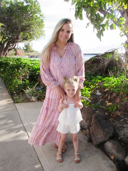 Beach vacation dress from Free People rented from Nuuly. Wearing a size medium in the lilac color. Runs large but this was a perfect fit for me and our vacation. 

#LTKmidsize #LTKkids #LTKtravel