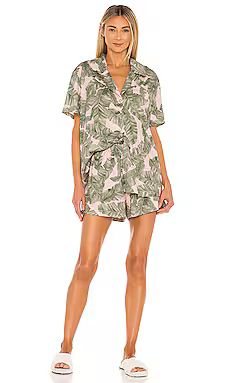 Show Me Your Mumu Sunday Morning Sleep Set in Green Majestic Palm from Revolve.com | Revolve Clothing (Global)