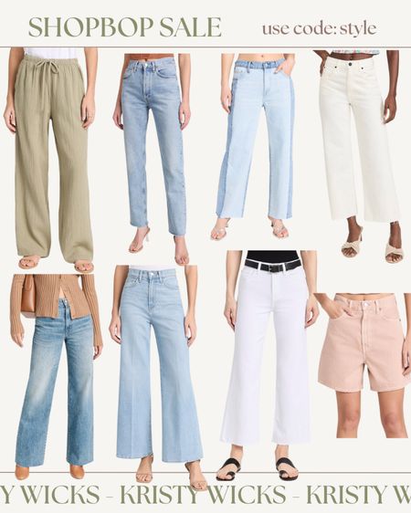 Our favorite jeans and pants from the Shopbop sale! 🤍 Everything here is up to 25% off with the code STYLE. 

From my favorite SLVRLAKE jeans, to all of my fave affordable options under $200… they are so cute for spring and summer with sandals! 🌟🌴 

Jeans, spring jeans, summer jeans, spring pants, linen pants, vacation outfit, vacation look, vacay outfit, etc! 

#LTKstyletip #LTKsalealert #LTKfindsunder100