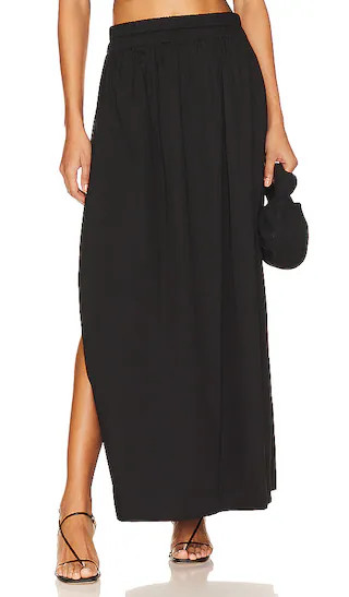 MIKOH Delia Skirt in Black. - size 3/L | Revolve Clothing (Global)